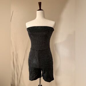 Superdown Glitter Romper
